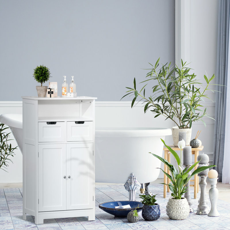 Armoire à linge autoportante, Blanc
