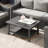 Martha Stewart Bedford Outdoor Rattan Wicker Patio Coffee Table With Engineered Wood Top-109713899