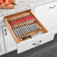 Organisateur de tiroir de cuisine à deux niveaux Rev-A-Shelf -133740505