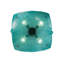 Lustre carré/rectangulaire à 4 lumières ombrées-66195507