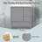 30" Bathroom Vanity With Ceramic Sink-52836912