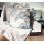 Coussin à imprimé floral chinois-31479650-31479646