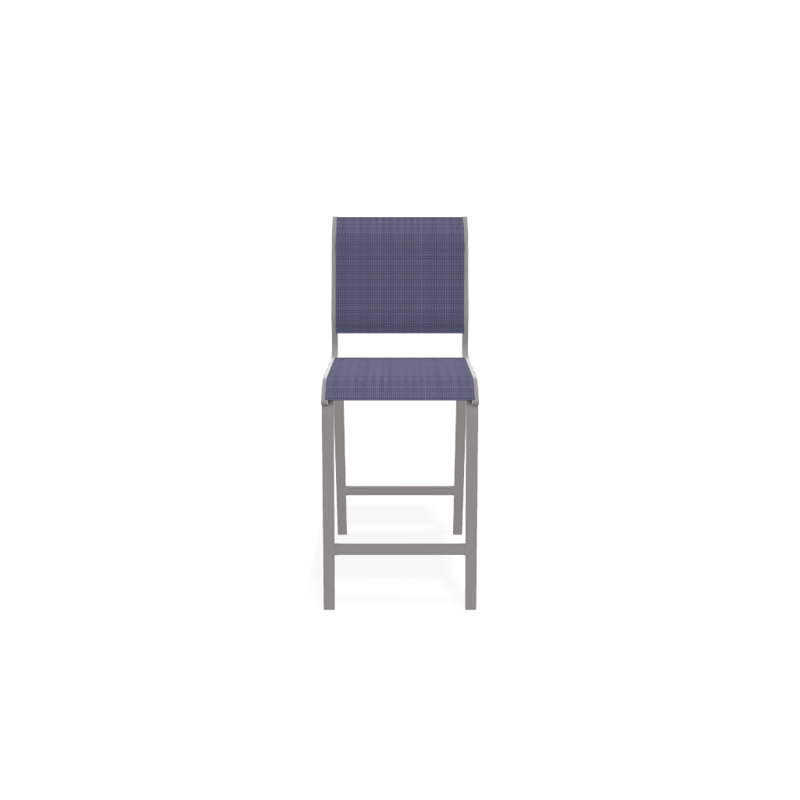 Tabouret de bar 26 po Holna, Gris chaleureux texturé, Brise