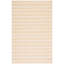 Tapis intérieur / extérieur Tribble en jaune / blanc-794002837
