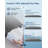 ZonLi 20" X 54" Long Body Pillow, Adjustable Shredded Memory Foam for Firm/Soft Support, Quilted & Washable Cover, Side Sleeper & Pregnancy Pillow, Gray-126624752