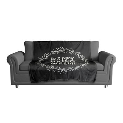  Jeté polaire Happy Halloween