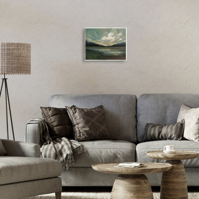 «Billowing Clouds Landscape» par Haley Knighten
