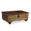 Table basse en bois massif Riedel avec rangement