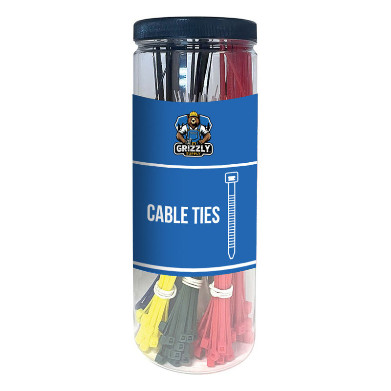 4", 8" Cable Tie Tube 600/bag