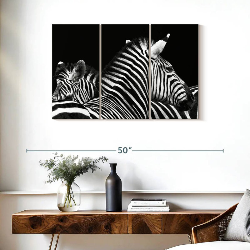 Zebra Stripes Pattern V, 24" H x 38" W