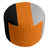 Black/Orange/Silver