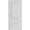 Porte intérieure | Blanc ESSENTIEL 1233 | Poignée simple à panneau régulier | Portes de salle de bain et de chambre à coucher