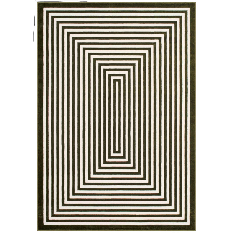 Geometric Area Rug, Rectangle 80 x 150 cm