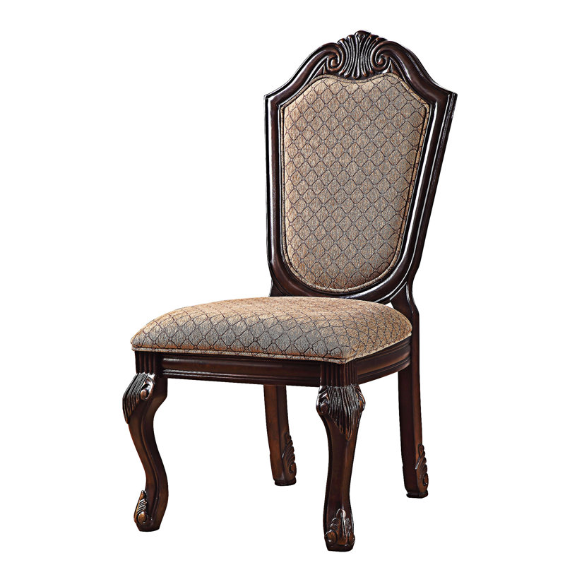 Chaise d'appoint rembourrée (ensemble de 2)
