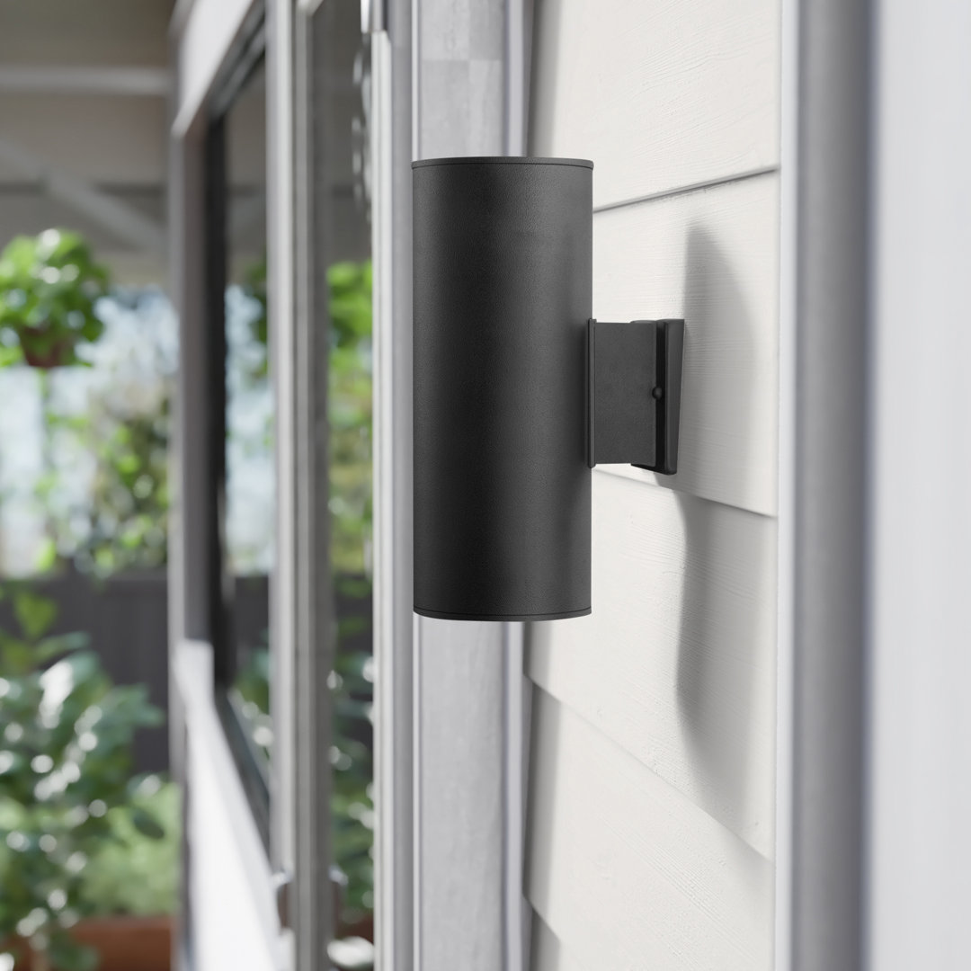 Kaitlyn 2 - Bulb 12.79" H Outdoor Armed Sconce Brayden Studio® Fixture 