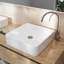 Ceramic Square Vessel Bathroom Sink-1842838366