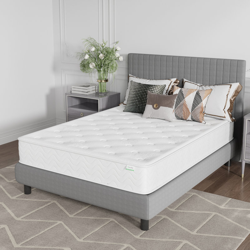 Novilla 27cm Memory Foam  Pocket Sprung Mattress, Kingsize (5')