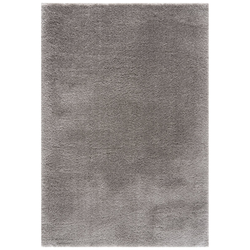Tapis gris Puaina, Rectangle 2 pi 8 po x 4 pi 11 po