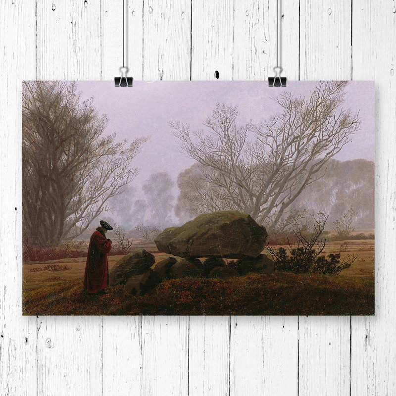 Friedrich Caspar David - No Frame Print, 29.7 x 42cm