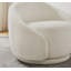 Fauteuil demi-tonneau pivotant de 34,25 po Blaklee-1253370