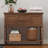 Farmhouse Wood Console Table with Drawers and Cabinet for Entry and Living Room-1941464292