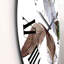 Horloge murale bohème et éclectique Green Bird-60281144