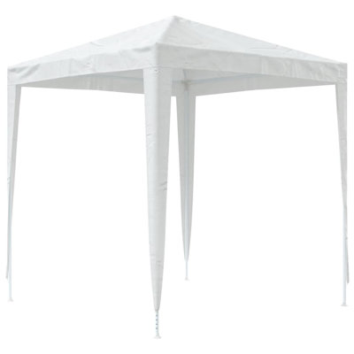 Auvent d'extérieur blanc 2 x 2 pi