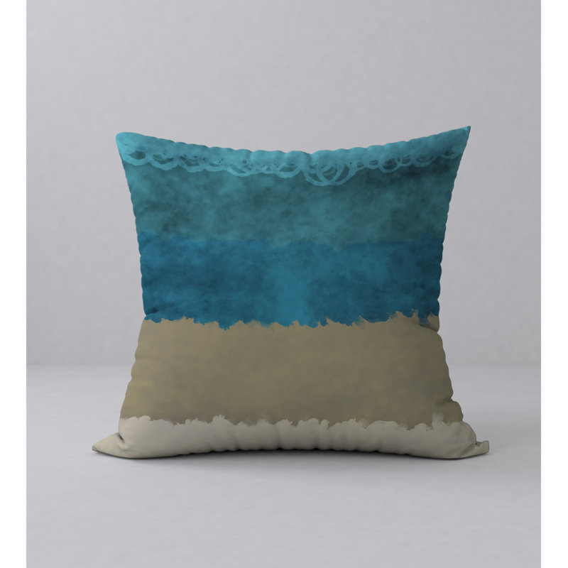 Housse de coussin décorative carrée à motif accrocheur vital, 20 po x 20 po