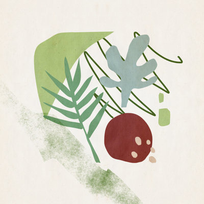 Grassland III by Melissa Wang - Wrapped Canvas Painting