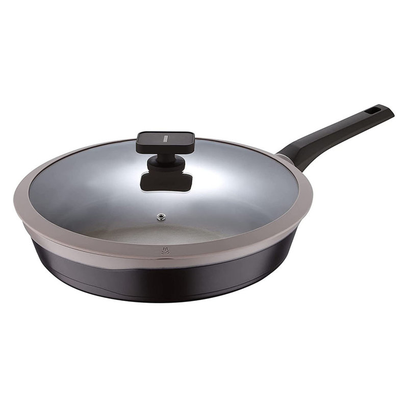 Aluminum Non-Stick Frying Pan, Brown