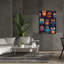 Art mural sur toile Epic Graffiti «Color Pattern Small Owl» par Momart-106172936
