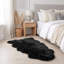 Tapis noir en peau de mouton Bershire-70493699