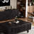 Mediaeval style carved solid wood coffee table-106778020