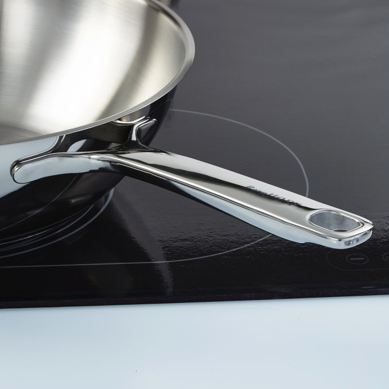 Wok de 12 po en acier inoxydable 18/10 recyclé BergHOFF DiNA Helix