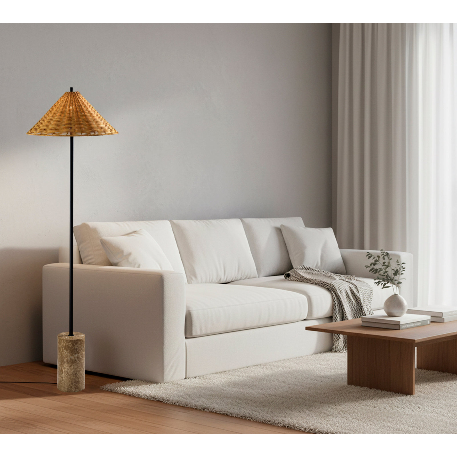61" Floor Lamp