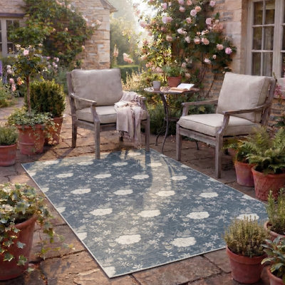 Laura Ashley Doreen Indoor Outdoor Area Rug