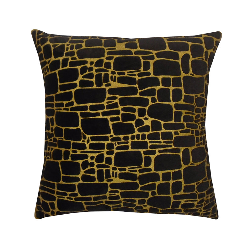 Coussin Edie @ Home, Noir / or