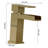 Single-Hole Single-handle Bathroom Faucet with Drain Assembly-92889803