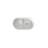 39 Inch Solid Surface Soaking Bathtub - Deep Soak Freestanding Tub