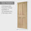 Internal Oak Victorian 4 Panel-45399006