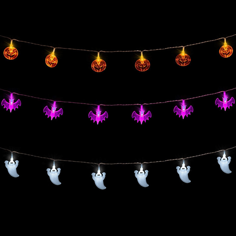 Halloween String Lights 30 LEDs 9.8ft Decorative Fairy Lights