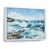 Cadre flottant blanc