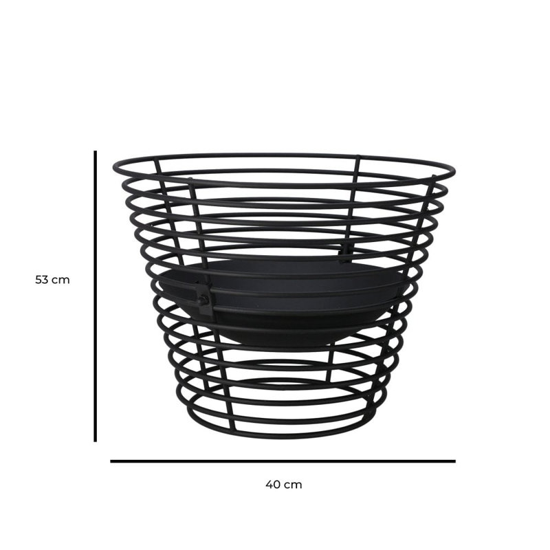 Round Smokeless Fire Pit