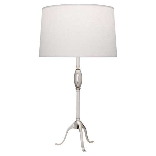 Grace Tripod Table Lamp, Polished Nickel