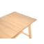 Extending Dining Table Light Ash Wood 160/200 cm 90 cm