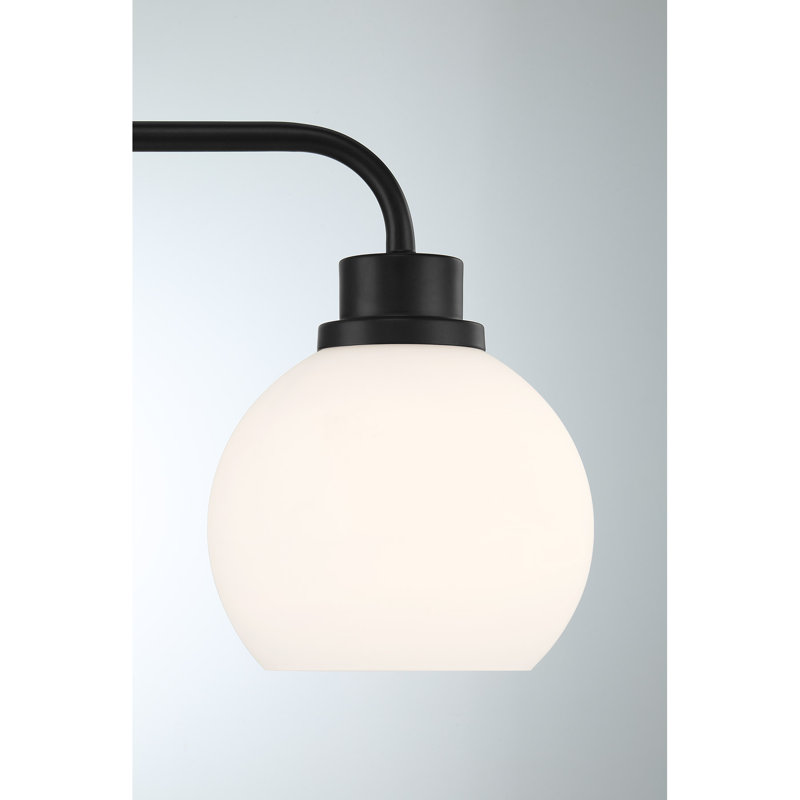 Luminaire suspendu 3 lumières Merilian Kenilworth, Noir mat