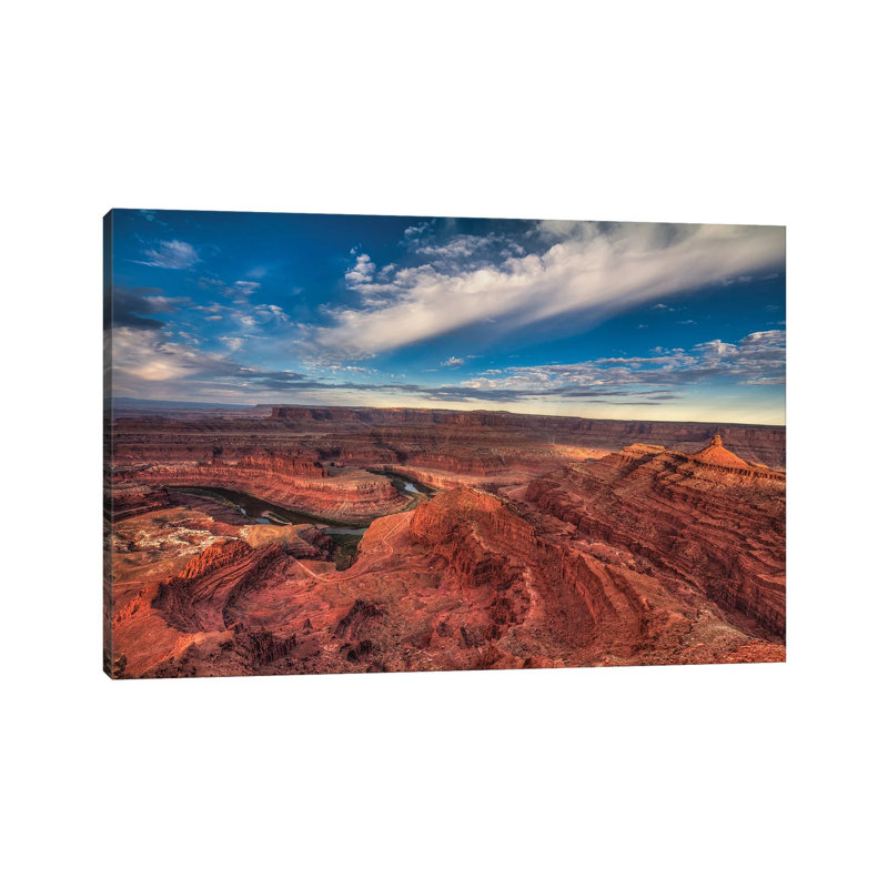 Dead Horse Canyon Utah III by Bill Sherrell - Wrapped Canvas Print, 30.48 cm H x 45.72 cm W