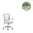 Dinuca Mesh Office Chair with Chrome Base-809465041