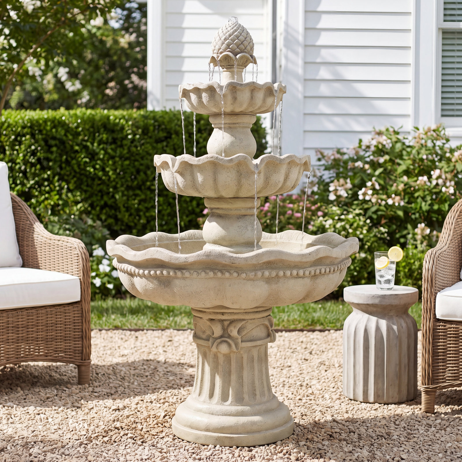 Duque 3-Tier Fountain