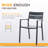 Derrica 6 - Person Patio Dining Set with Round Table-1192339134